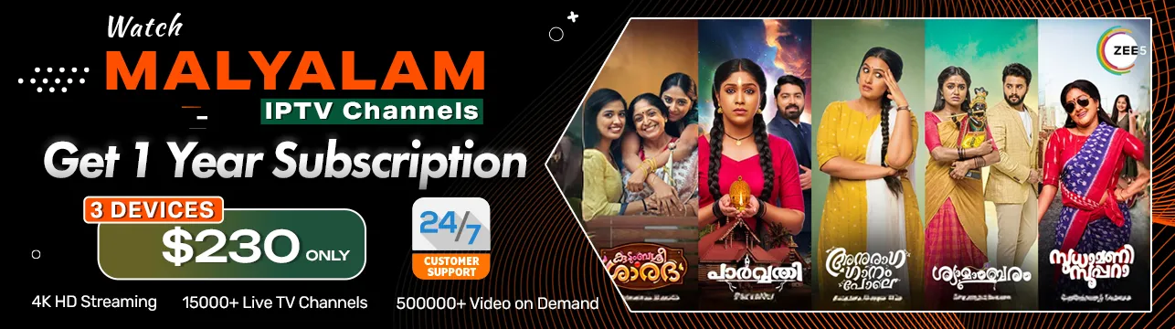 malyalam channel desktop banner