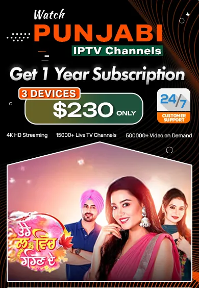 punjabi channel mobile banner